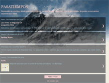 Tablet Screenshot of pasatiempos-com.blogspot.com