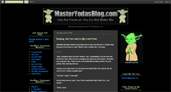 Desktop Screenshot of masterjediyoda.blogspot.com