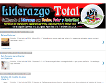 Tablet Screenshot of liderazgoototal.blogspot.com