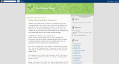 Desktop Screenshot of forddealerprofiles.blogspot.com