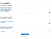 Tablet Screenshot of peterspoint.blogspot.com