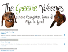 Tablet Screenshot of greenieweenies.blogspot.com