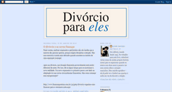 Desktop Screenshot of divorcioparaeles.blogspot.com
