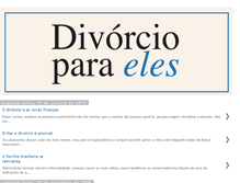 Tablet Screenshot of divorcioparaeles.blogspot.com