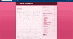 Desktop Screenshot of chileadventures.blogspot.com