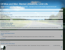 Tablet Screenshot of ofmiceandmenmentaldisability.blogspot.com