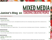 Tablet Screenshot of coachingcreativepeople.blogspot.com