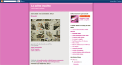 Desktop Screenshot of lesoliteinsolite.blogspot.com