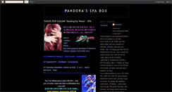 Desktop Screenshot of pandorasspabox.blogspot.com