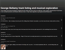 Tablet Screenshot of georgebellamyl39radio.blogspot.com