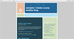 Desktop Screenshot of memphiswx.blogspot.com