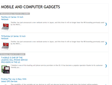 Tablet Screenshot of mobileandcomputergadgets.blogspot.com