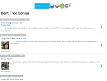 Tablet Screenshot of benttreebonsai.blogspot.com