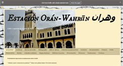 Desktop Screenshot of memoriaoran.blogspot.com