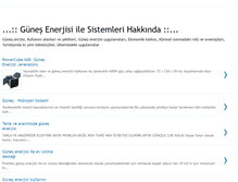 Tablet Screenshot of gunesenerjisitr.blogspot.com
