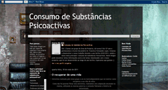 Desktop Screenshot of consumosubstanciaspsicoactivas.blogspot.com