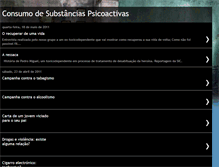 Tablet Screenshot of consumosubstanciaspsicoactivas.blogspot.com