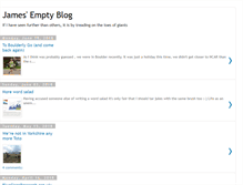 Tablet Screenshot of julesandjames.blogspot.com
