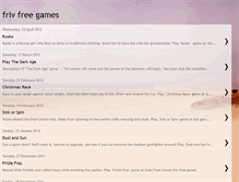 Tablet Screenshot of frivfree-games.blogspot.com