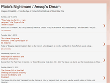 Tablet Screenshot of platosnightmare-aesopsdream.blogspot.com