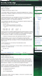 Mobile Screenshot of edge-security.blogspot.com