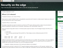 Tablet Screenshot of edge-security.blogspot.com