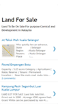 Mobile Screenshot of landforsalenow.blogspot.com