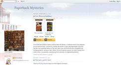 Desktop Screenshot of paperbackmysteries.blogspot.com