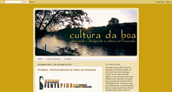 Desktop Screenshot of culturadaboa.blogspot.com