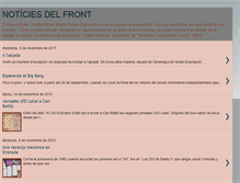 Tablet Screenshot of noticiesdelfront.blogspot.com