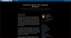 Desktop Screenshot of commonwombat.blogspot.com