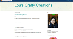 Desktop Screenshot of louscraftycreations.blogspot.com