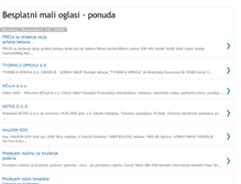 Tablet Screenshot of besplatni-mali-oglasi-ponuda.blogspot.com