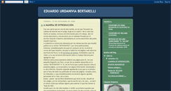 Desktop Screenshot of eduardourdanivia.blogspot.com