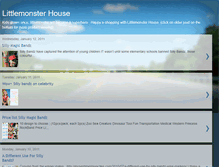 Tablet Screenshot of littlemonsterhouse.blogspot.com