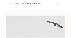 Desktop Screenshot of elinteriordesconocido.blogspot.com