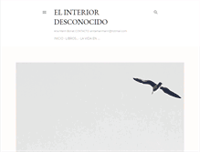 Tablet Screenshot of elinteriordesconocido.blogspot.com