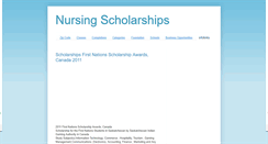 Desktop Screenshot of nursingscholarships21.blogspot.com