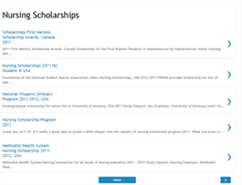 Tablet Screenshot of nursingscholarships21.blogspot.com