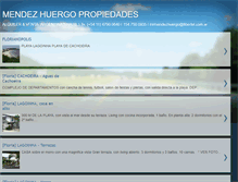 Tablet Screenshot of mendezhuergopropiedades.blogspot.com