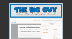 Desktop Screenshot of bigguyd.blogspot.com