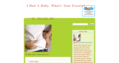 Desktop Screenshot of ihadababywhatsyourexcuse.blogspot.com