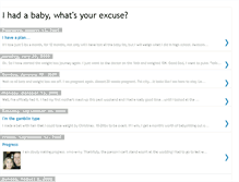 Tablet Screenshot of ihadababywhatsyourexcuse.blogspot.com