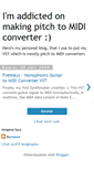 Mobile Screenshot of pitch2midi.blogspot.com