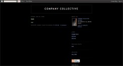Desktop Screenshot of companycollective.blogspot.com