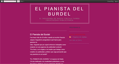 Desktop Screenshot of elpianistadelburdel.blogspot.com