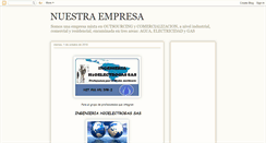 Desktop Screenshot of nuestraempresah2oeg.blogspot.com