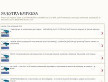Tablet Screenshot of nuestraempresah2oeg.blogspot.com