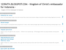 Tablet Screenshot of 123faith.blogspot.com