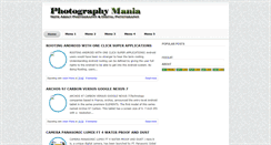 Desktop Screenshot of photography-mania.blogspot.com